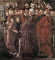 Ghirlandaio, Domenico - Calling of the First Apostles detail